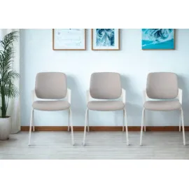 Krzesło ASPEN 4L WT Grospol – białe krzesło konferencyjne