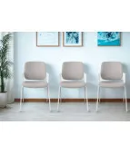 Krzesło ASPEN 4L WT Grospol – białe krzesło konferencyjne