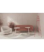 Metalowy wieszak ubraniowy DESSI V Nowy Styl