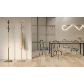 Metalowy wieszak ubraniowy DESSI Y Nowy Styl