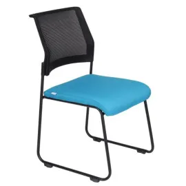 Krzesło REDE Black Grospol – nowoczesne krzesło konferencyjne