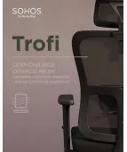 Ergonomiczne krzesło biurowe TROFI MESH HRT Nowy Styl