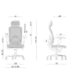 Fotel biurowy VIP Unique – ergonomiczny fotel gabinetowy