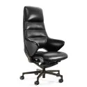 Fotel gabinetowy OMEGA skórzany Unique obrotowy