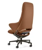 Fotel gabinetowy OMEGA skórzany Unique obrotowy