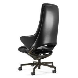 Fotel gabinetowy OMEGA skórzany Unique obrotowy