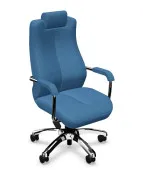 Fotel biurowy SONATA XXL HRU do 150kg Nowy Styl