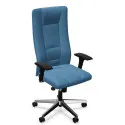 Ergonomiczny fotel INVITUS R17M steel44 chrome