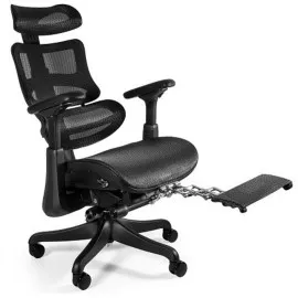 Ergonomiczny fotel ERGOTHRONE + podnóżek Unique