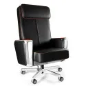 Fotel gabinetowy REGENT Unique – skórzany, ergonomiczny