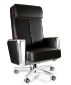 Fotel gabinetowy REGENT Unique – skórzany, ergonomiczny