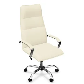 Ergonomiczny fotel gabinetowy PRADO ST02-CR Nowy Styl