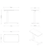 Stolik LAPTOP DESK (17-QC402) Unique stolik pod laptop komputer