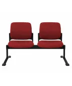 Ławka ASPEN-2 BT Grospol nowoczesna ławka do poczekalni z podłokietnikami