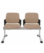 Ławka ASPEN-2 BT Grospol nowoczesna ławka do poczekalni z podłokietnikami