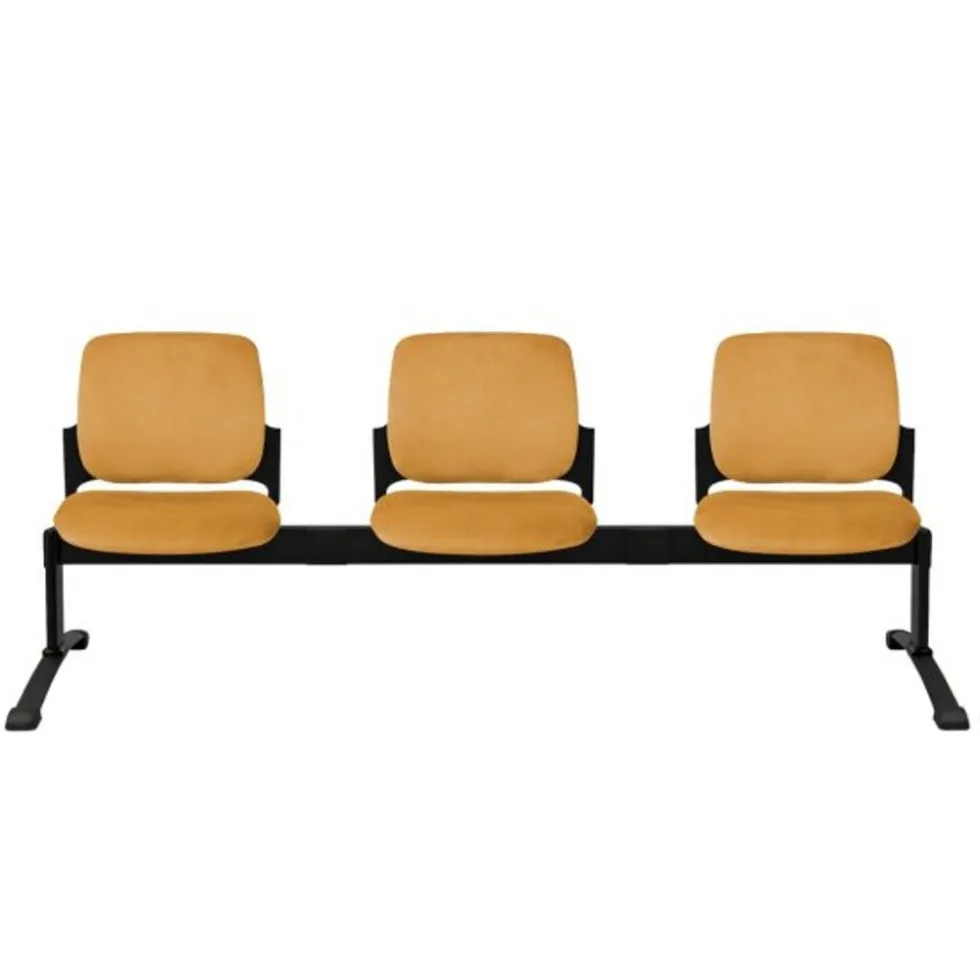 Ławka ASPEN-3 BT Grospol nowoczesna ławka do poczekalni do przychodni