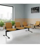 Ławka ASPEN-3 BT Grospol nowoczesna ławka do poczekalni do przychodni