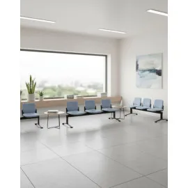 Ławka ASPEN-3 BT Grospol nowoczesna ławka do poczekalni do przychodni