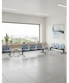 Ławka ASPEN-3 BT Grospol nowoczesna ławka do poczekalni do przychodni