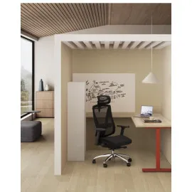 Nowoczesny fotel ergonomiczny FUTURA 4S Plus chrome Grospol