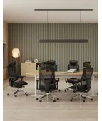 Nowoczesny fotel ergonomiczny FUTURA 4S Plus chrome Grospol