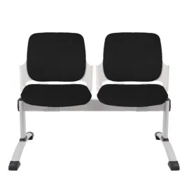 Ławka ASPEN-2 WT Grospol biała ławka do poczekalni