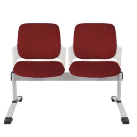 Ławka ASPEN-2 WT Grospol biała ławka do poczekalni