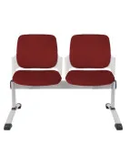 Ławka ASPEN-2 WT Grospol biała ławka do poczekalni