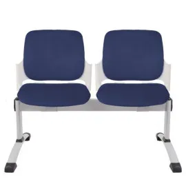 Ławka ASPEN-2 WT Grospol biała ławka do poczekalni