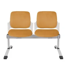 Ławka ASPEN-2 WT Grospol biała ławka do poczekalni