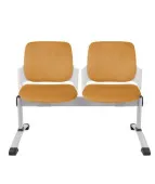 Ławka ASPEN-2 WT Grospol biała ławka do poczekalni