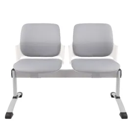 Ławka ASPEN-2 WT Grospol biała ławka do poczekalni