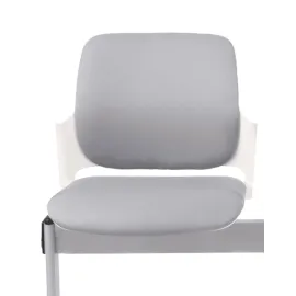 Ławka ASPEN-2 WT Grospol biała ławka do poczekalni