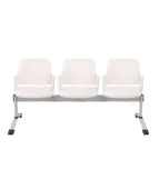 Ławka ASPEN-3 WT Grospol biała ławka do poczekalni do przychodni