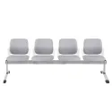 Ławka ASPEN-4 WT Grospol biała ławka do poczekalni do przychodni