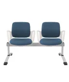 Ławka ASPEN-2 WT ARM Grospol biała ławka do poczekalni