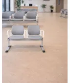 Ławka ASPEN-2 WT ARM Grospol biała ławka do poczekalni