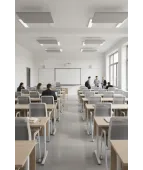 Krzesło konferencyjne AXEL 4L ROLL White – mobilne i wygodne