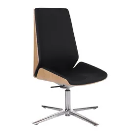 Fotel konferencyjny MOON Wood CF Grospol fornir dębowy