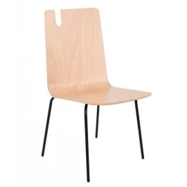 Krzesło FALUN 4L Steel Grospol – skandynawskie krzesło ze sklejki