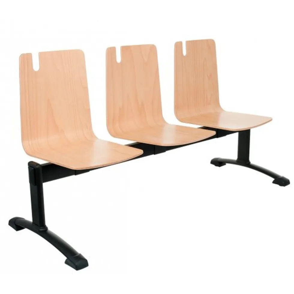 Ławka FALUN WOOD - 2-, 3-, 4- lub 5-osobowa Grospol do poczekalni