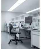 Krzesło LAB BP Grospol specjalistyczne krzesło laboratoryjne warsztatowe