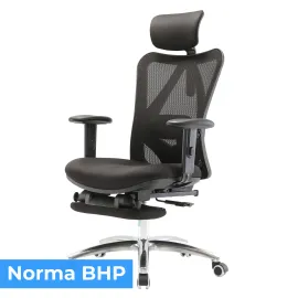 ANGEL Europa Plus – fotel ergonomiczny z podnóżkiem | ANGEL CHAIRS