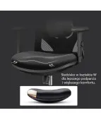 ANGEL Europa Plus – fotel ergonomiczny z podnóżkiem | ANGEL CHAIRS