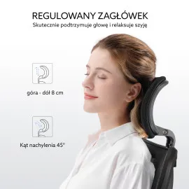 ANGEL Europa Plus – fotel ergonomiczny z podnóżkiem | ANGEL CHAIRS