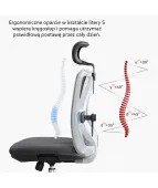 ANGEL Europa Plus – fotel ergonomiczny z podnóżkiem | ANGEL CHAIRS