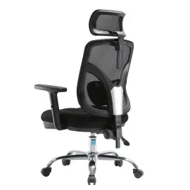 Fotel biurowy ANGEL Jokasta czarny – ergonomiczny z zagłówkiem