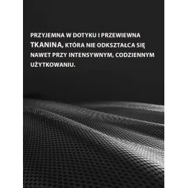Fotel biurowy ANGEL Jokasta czarny – ergonomiczny z zagłówkiem