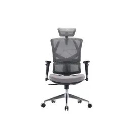 Fotel ergonomiczny ANGEL Dakota 2.0 grafitowy – fotel z zagłówkiem 3D