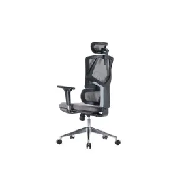 Fotel ergonomiczny ANGEL Dakota 2.0 grafitowy – fotel z zagłówkiem 3D